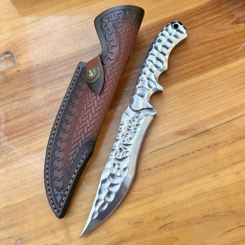 

Цельностальной тактический охотничий нож с высокой твердостью, лезвие 9Cr18MoV, для активного отдыха, боевых действий, самообороны, EDC, инструмент для выживания