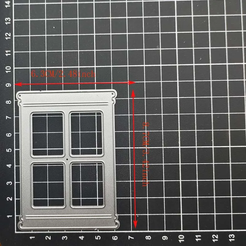 Matrices de découpe en métal pour bordure de fenêtre, scrapbooking de bricolage, artisanat de gaufrage, album découpé, carte en papier, outil exécutif, pochoirs de poinçon