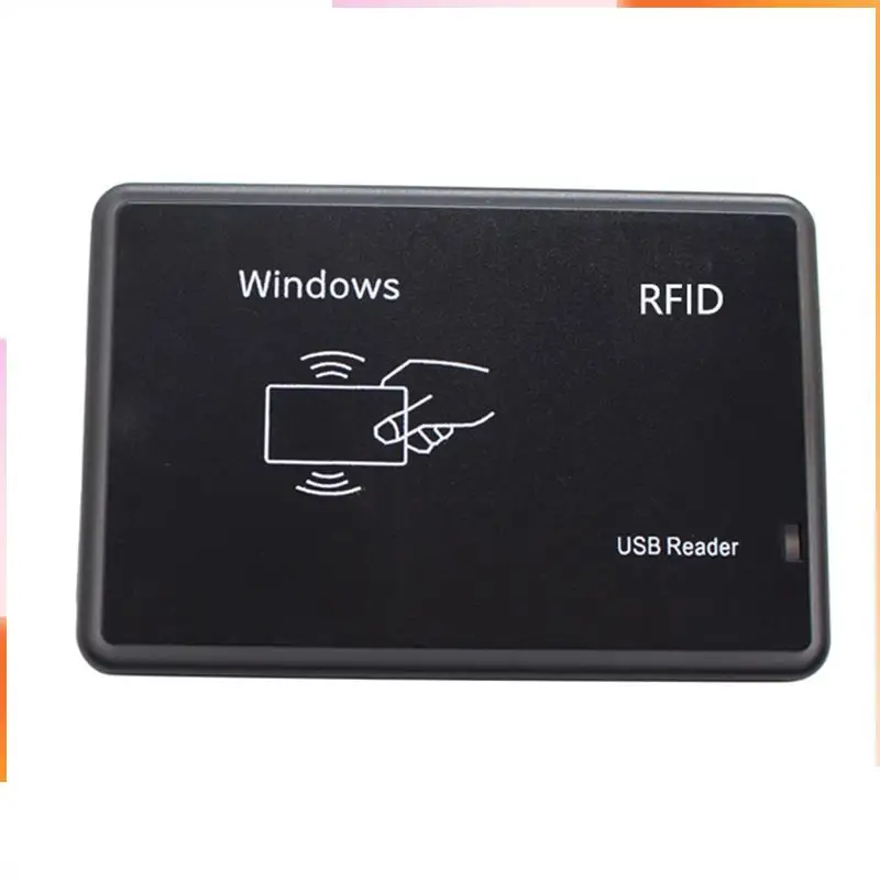 Lector de tarjetas inteligentes RFID A92Z con puerto USB, tarjeta IC de 13,56 Mhz, sensibilidad sin contacto, soporte para sistema de ventana Linux duradero
