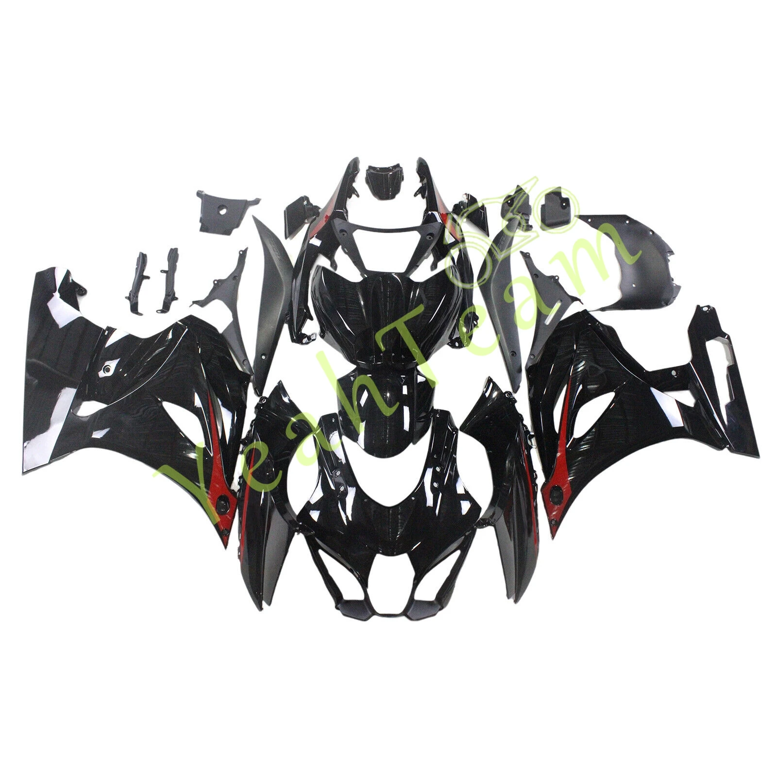 Volledige set Kuip Voor GSX-R1000 2017 2018 2019 2020 2021 2022 2023 2024 K17 GSXR 1000 ABS Plastic Injectie Carrosserie Glanzend Blauw