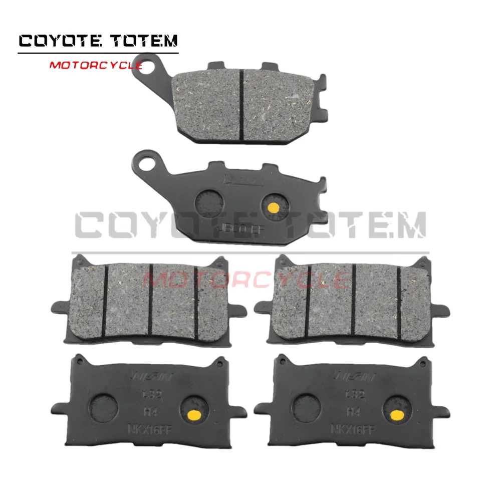 

Motorcycle front and rear brake pad sets are used for Honda CRF1000 Africa Twin LAG 2016-2017 Adventure 2019-2021