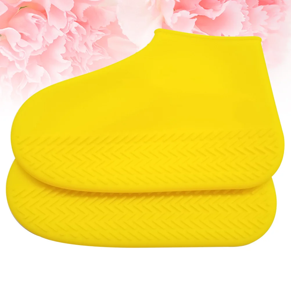 أغطية أحذية الصيد المضادة للانزلاق الجرموق الممطرة يوم الحذاء حامي ارتداء مقاومة السيليكون قابلة لإعادة الاستخدام #3