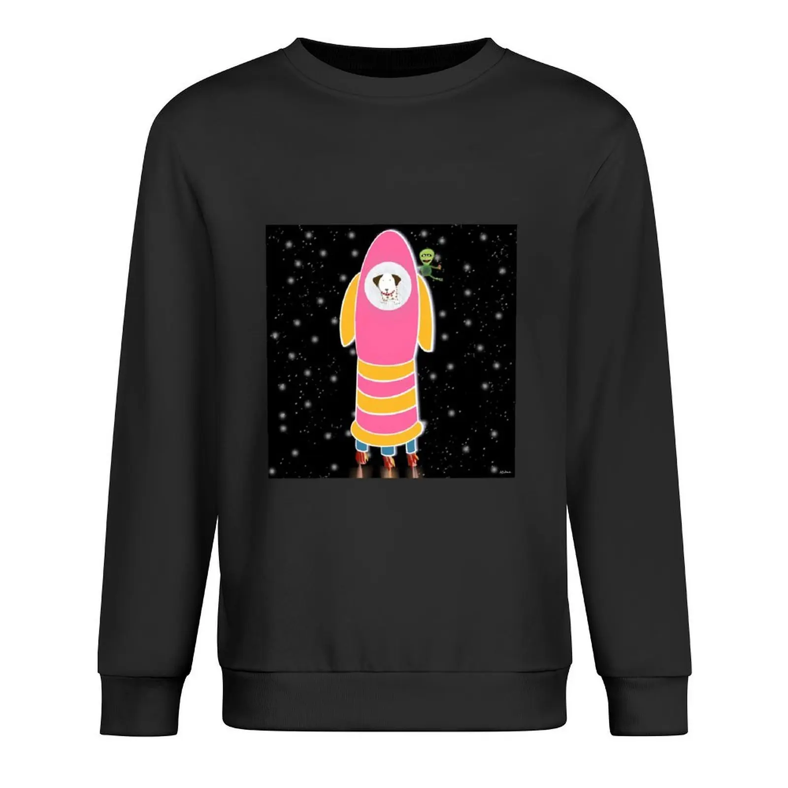 

Space Craft Pullover mens clothes men's coat tracksuit men mens clothing men sweatshirt