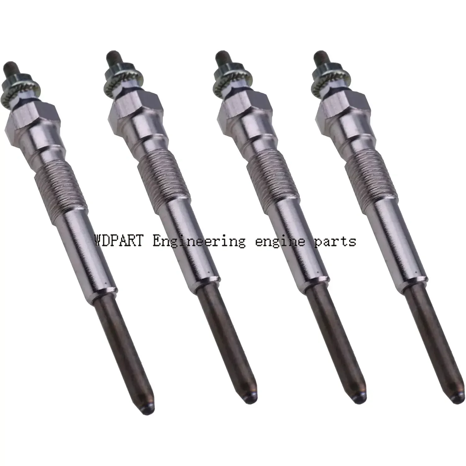 

600-815-1340 6008151340 4 PCS Glow Plug For Komatsu 4D95S 4D95 4D94 4D95L Engine