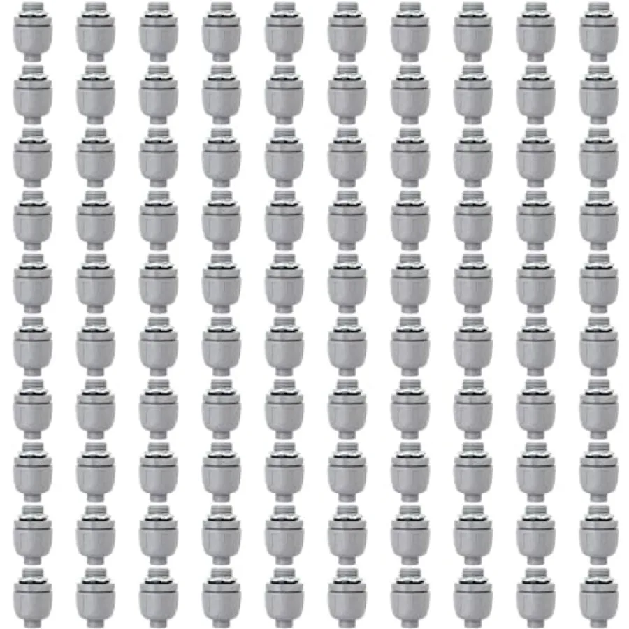 

Pack 1/2 inch Liquid Tight Connector PVC Flexible Conduit Connector, Straight 180 Degree UL Listed Liquid Tight Connector, Non-