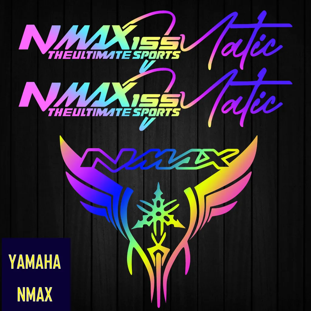 

Для N max Nmax 155 2020 V1 эмблема мотоциклетные фары передняя вилка отражатель виниловая наклейка аксессуары наклейки
