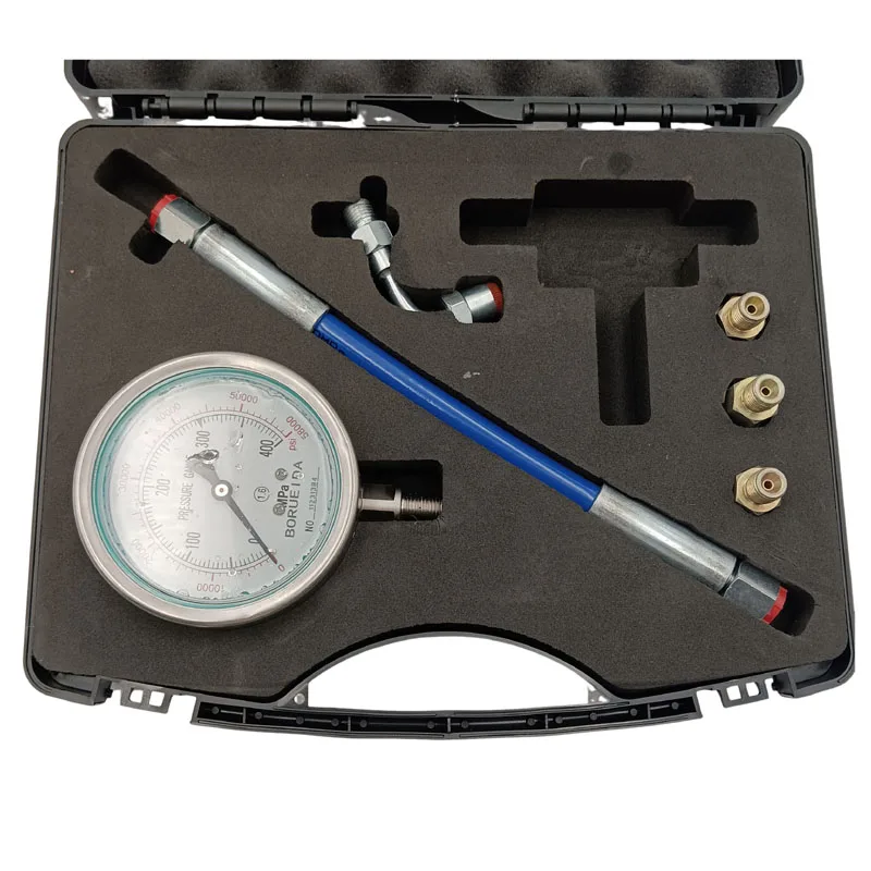 4000bar High Pressure Common Rail Tester Suite Installed Tool Kit 0-400Mpa Diesel Pump Piston Pressure Gauge Test Kits