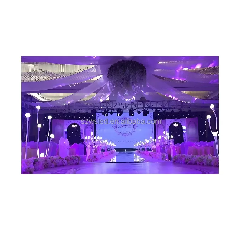 Indoor Outdoor Advertising High Quality P3.91 Practical Rental Panel Led Video Wall Display High Brightness Mint 3-Year