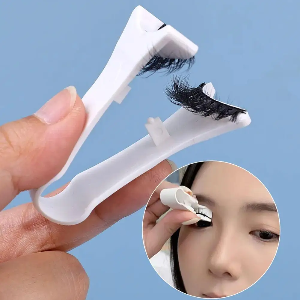 Professional Magnetic Eyelashes Extension Applicator Makeup Tweezer Mink Eyelashes Tweezer Clip Clamp Eyelashes False 3D Cu J2M0