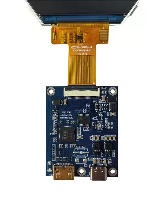 3,4-дюймовый круглый дисплей HD-M1 с разрешением 800x800, яркостью 700 нит. 30 контактов, круглый ЖК-экран MIPI JD9365DA