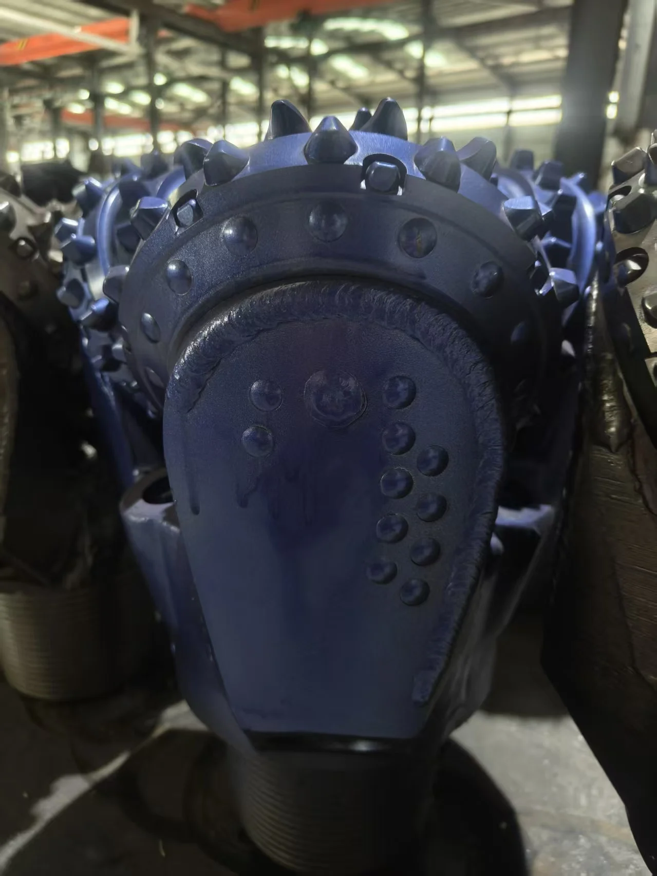 Broca tricónica de aço carbono forjado de 12 polegadas para perfuração de poços de água