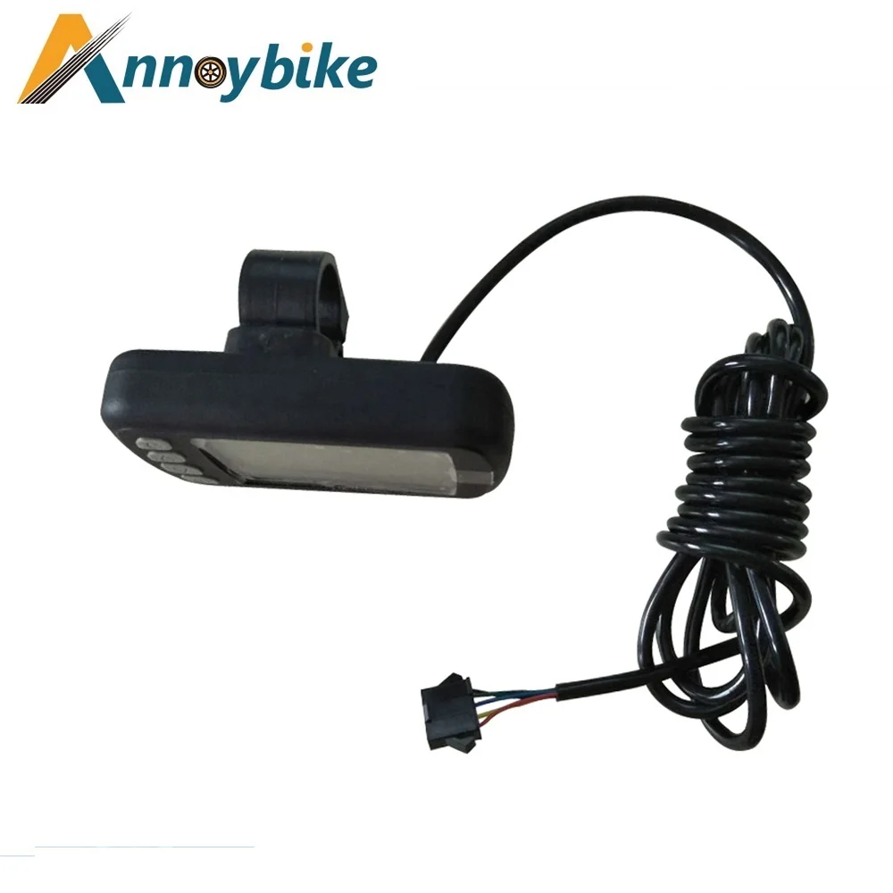 Electric bicycle LCD display 24V36V48V waterproof scooter display with 5 connectors cable display speed adjustment controller