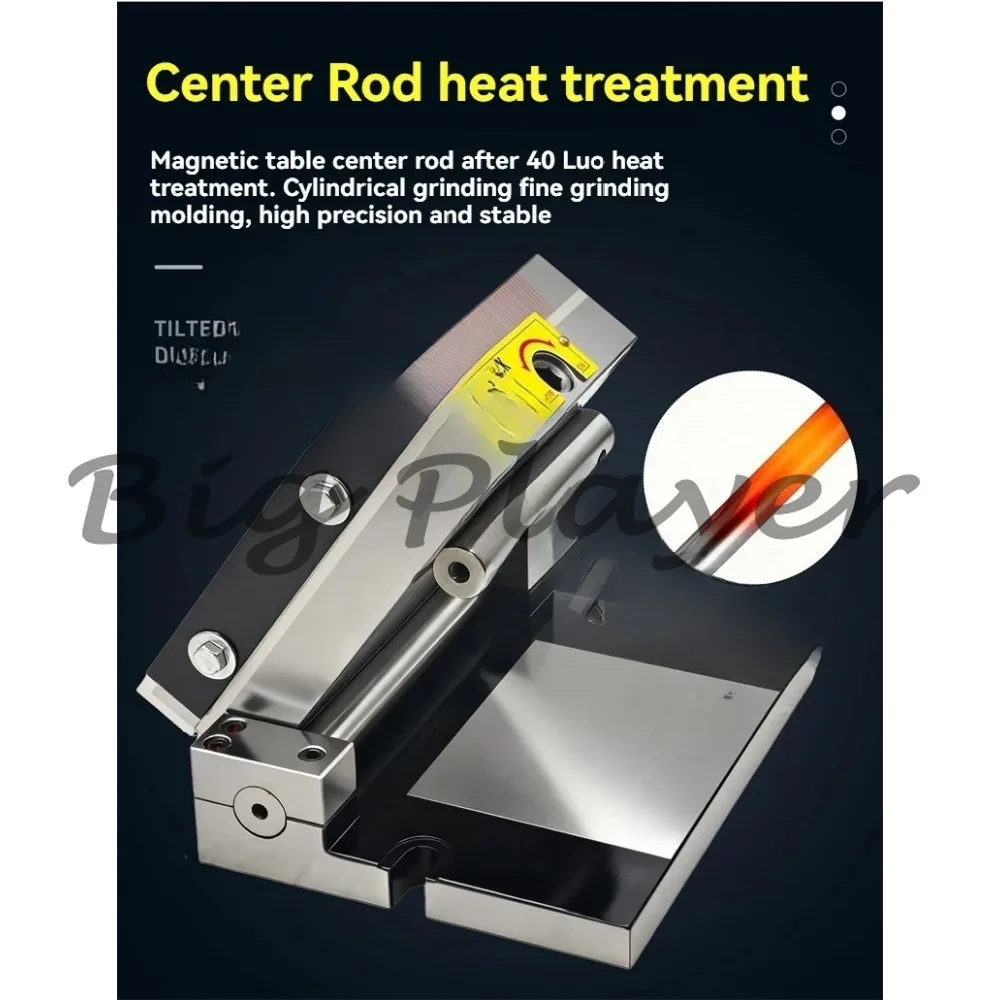 

High Precision Sine Magnetic Table for Grinder - 100x175mm Brass Surface 0-45 Degree Angle Magnetic Chuck