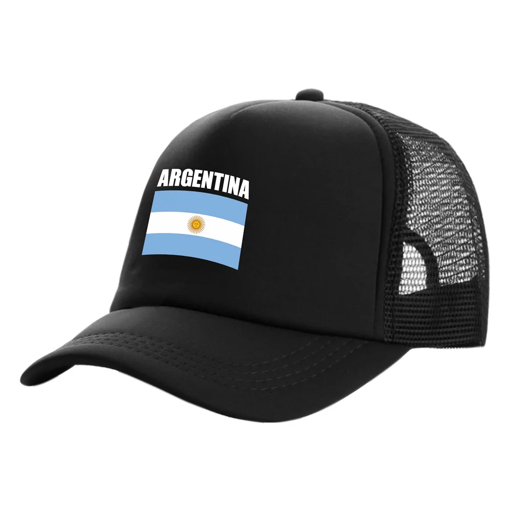 Argentina Trucker Caps Men Argentina Hat Baseball Cap Cool Summer Unisex Mesh Net Caps