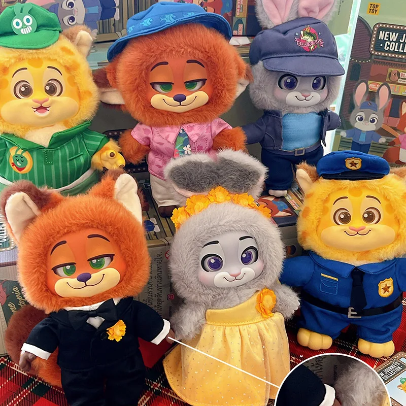 

Genuine Zootopia 2 Journey Series Vinyl Plush Blind Box Cute Figure Bag Pendant Dolls Mystery Box Collect Toys Birthday Gift