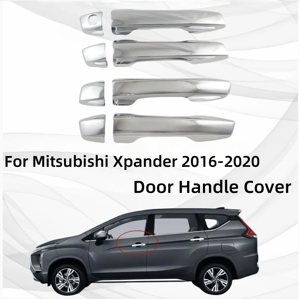 

For Mitsubishi Xpander 2016 2017 2018 2019 2020 Door Handle Cover Car Stickers Cars Accessories Hight-quality Car Exterior