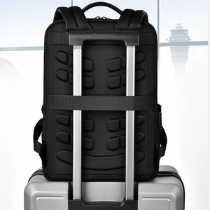 Jeep Buluo Mode Herren Mode echter Leder -Rucksack Casual Leder Kuh Hochqualität 15 Zoll tragbarer Ausflug zurück 10 Hauptverkaufskuh -Rucksack - №7