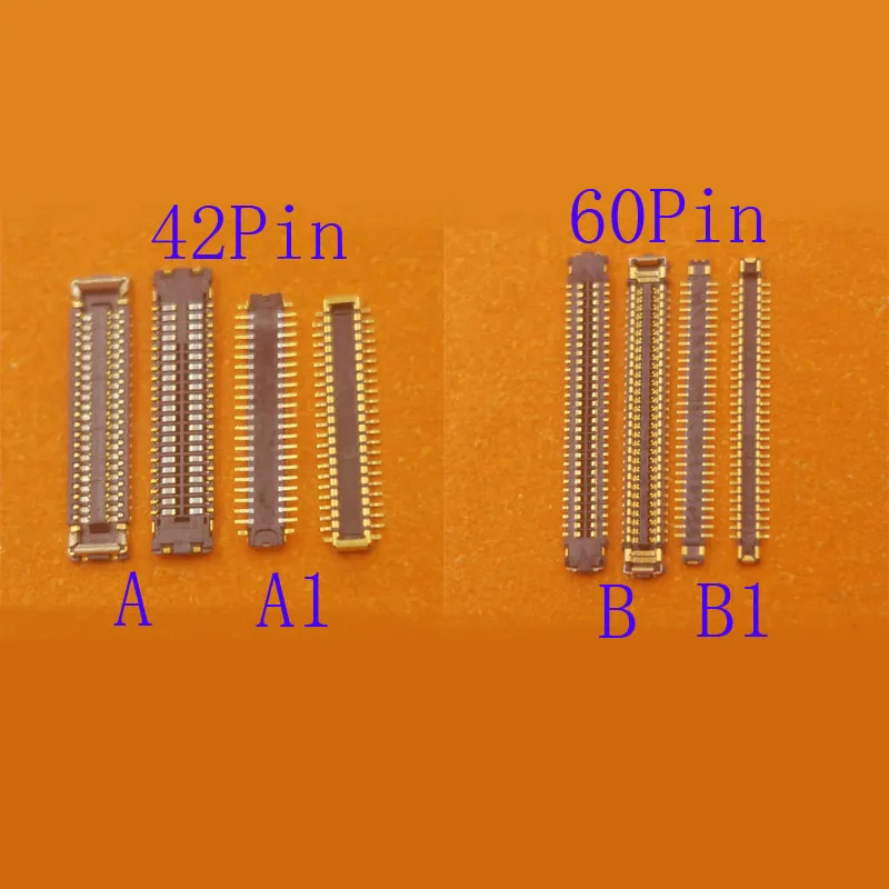 

2-10Pcs Touch LCD Display Screen FPC Connector Plug Contact Jack Board For Ipad Air5 Air 5 10.9 2022 A2588 A2589 A2591 42 60 Pin