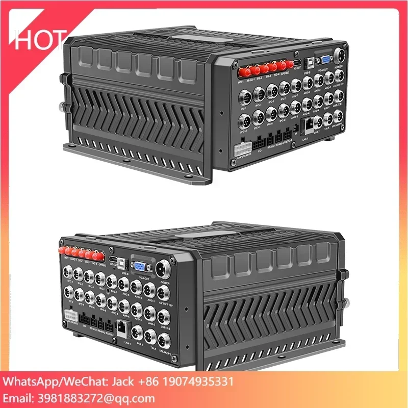 16CH Camera Car Digital Video Recorder, Bus AHD Mobile GPS 2 Sd  MNVR CCTV  Recorder