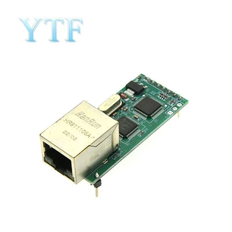 RS232 Serial to Ethernet Module Tcp Ip UDP Network Converter Module TTL Lan Module with RJ45 Port