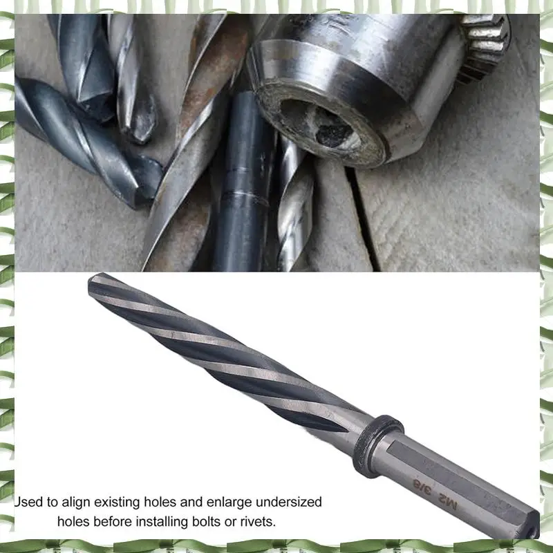 Professional Tool Versatile Taper Bridge Reamer For Accurate Metalwork 3/8 Inch 6542 & M2 HSS For Automotive Maintenance & Engin