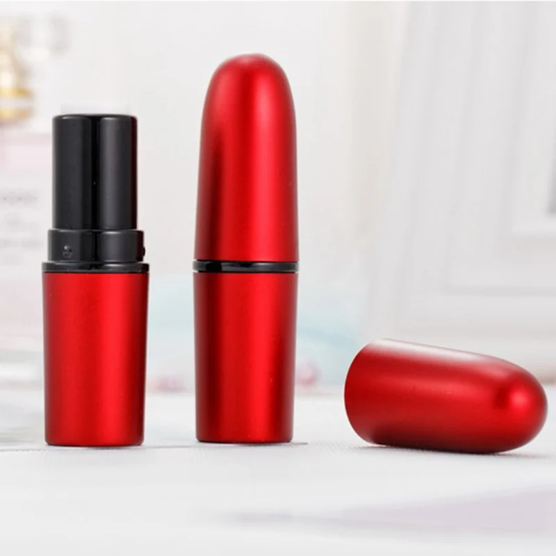 Leere Lippenstift Tube Lippen balsam Flasche DIY Lippen balsam Tube Behälter mit Kappe leere Lippenstift Flasche kosmetische Probe Behälter