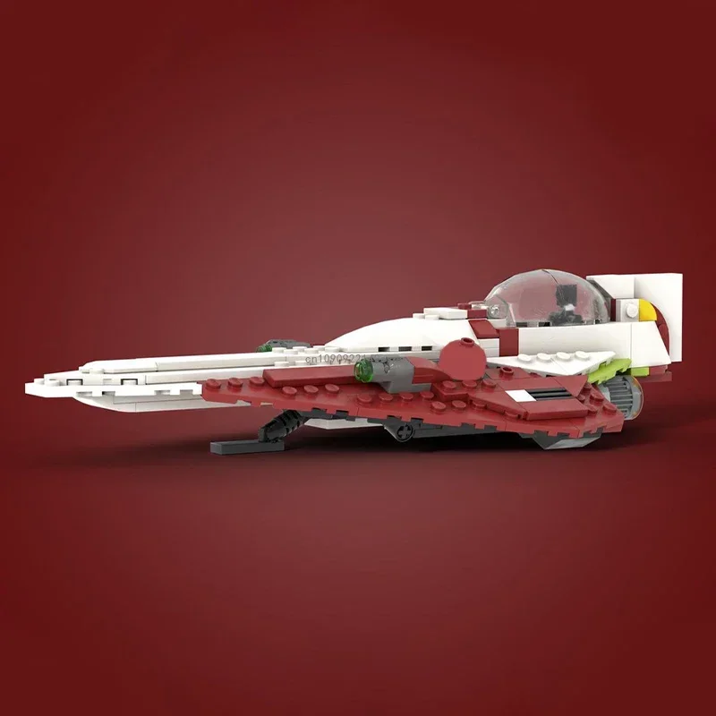 

282pcs Moc Famous Movies Star Of Space Jedi Starfighter 75333 MOD Building Blocks Bricks Model Diy Assembly Toys For Kids Gifts