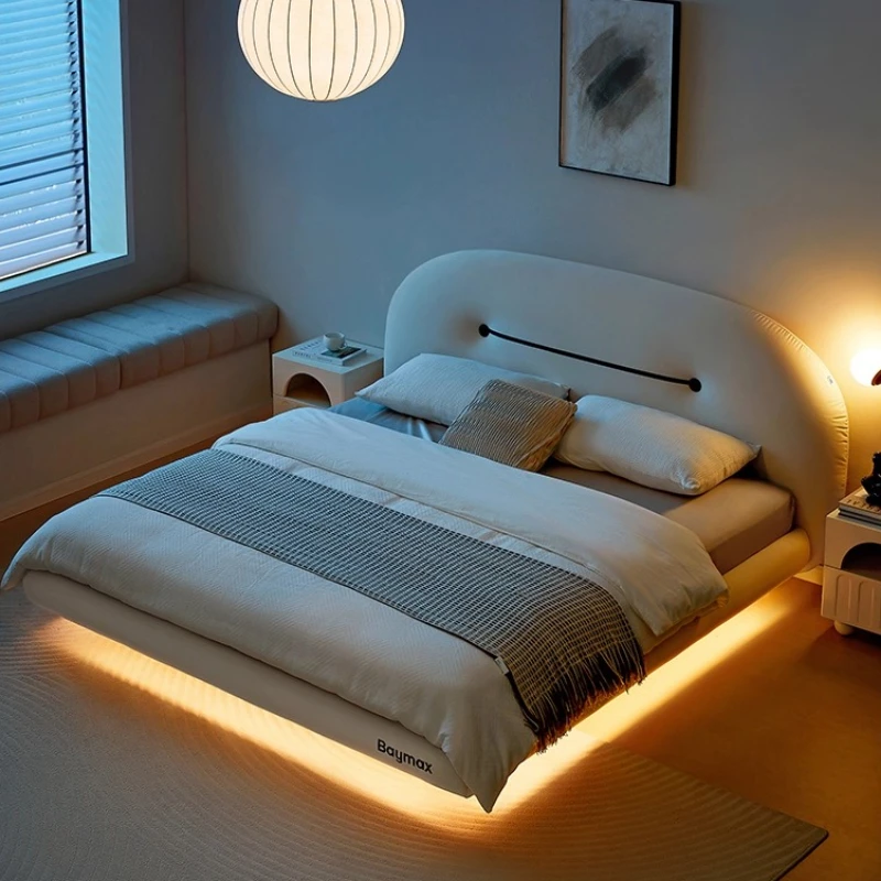 

Modern Minimalist Levitation 150x200cm 180x200cm Double Bed Bedroom Beds Single Twin Bed Frame Beds With Mattresses Furniture