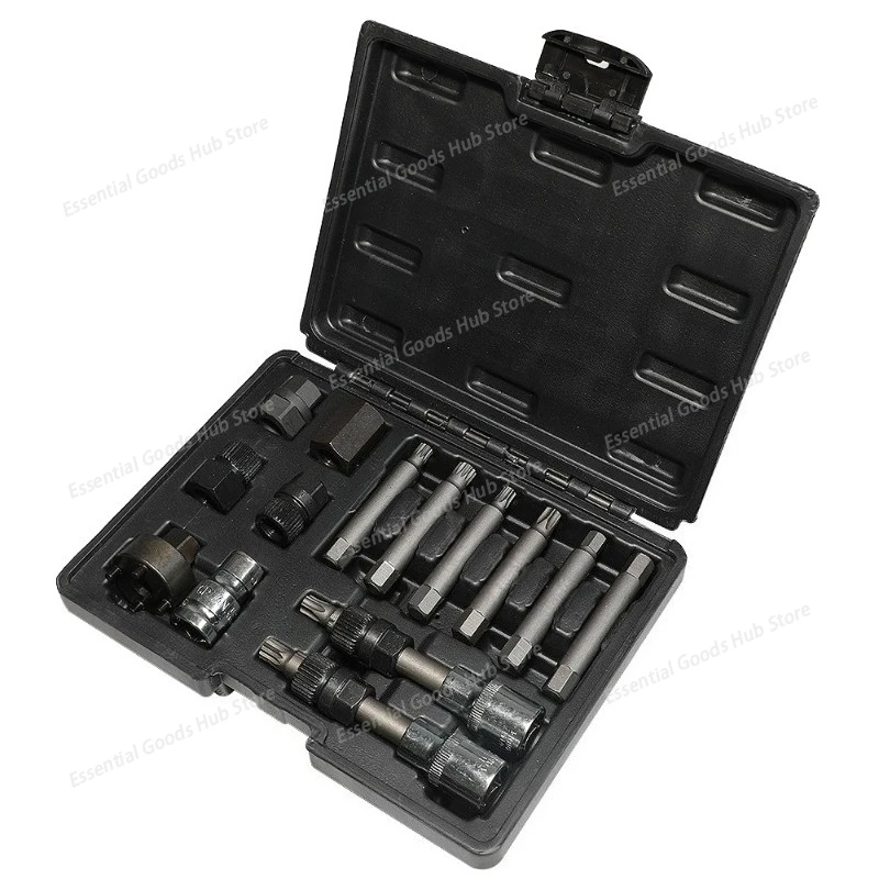 Tool for disassembling and assembling the one-way pulley of alternators FOR Volkswagen, FOR Audi, FOR Volvo and FOR Toyota cars