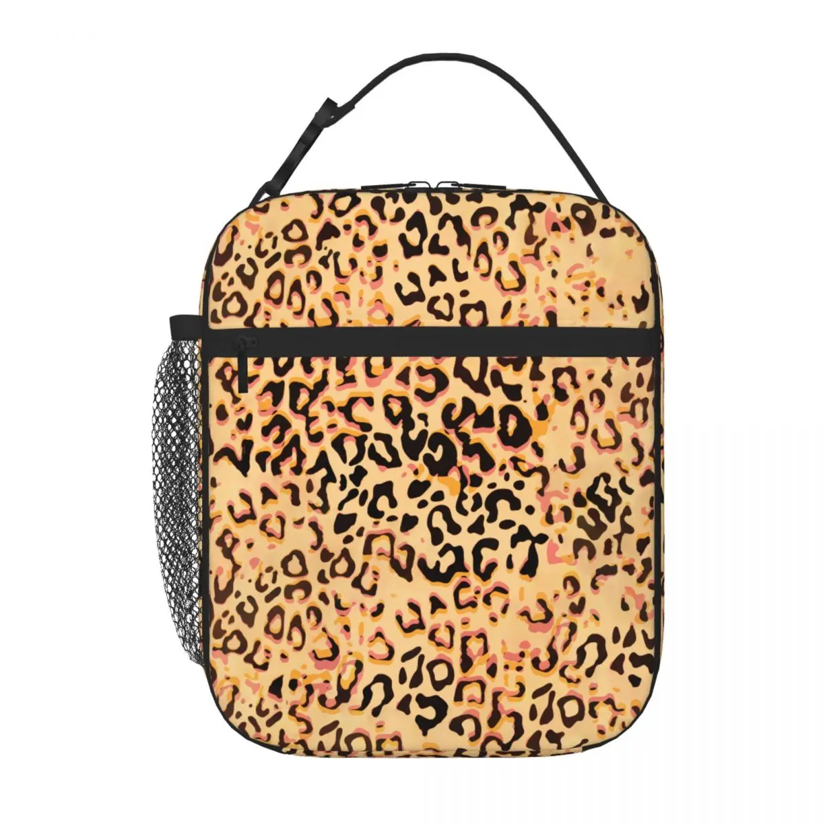 Bestselling Leopard Print Military Style Lightweight Lunch Bag Balanced Diet Pack Insulated Snack Tote