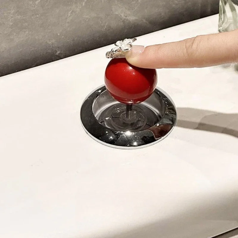 1PC Creative Joystick Ball Switch Sticker Red Black Wall Decal Switch Decoration Small Ornament