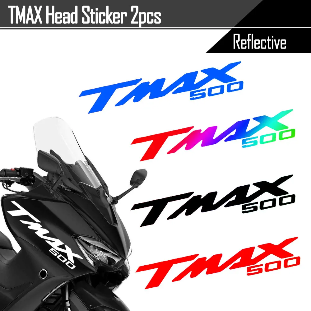 Tmax Reflective Motorcycle Accessories Scooter body Side Strip fairing Sticker logo decal For TMAX 500 Tmax530 Tmax500 Tmax560