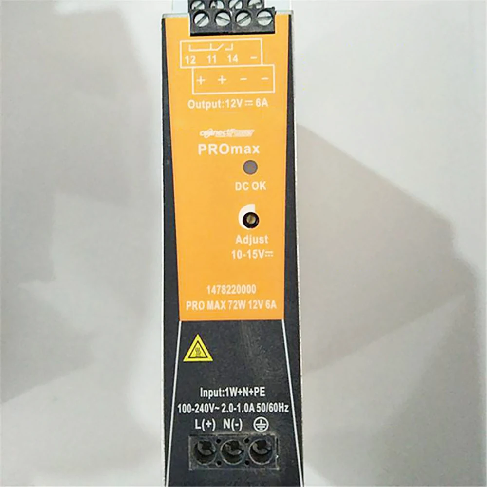 

PRO MAX 72W 12V 6A 1478220000 Switching Power Supply
