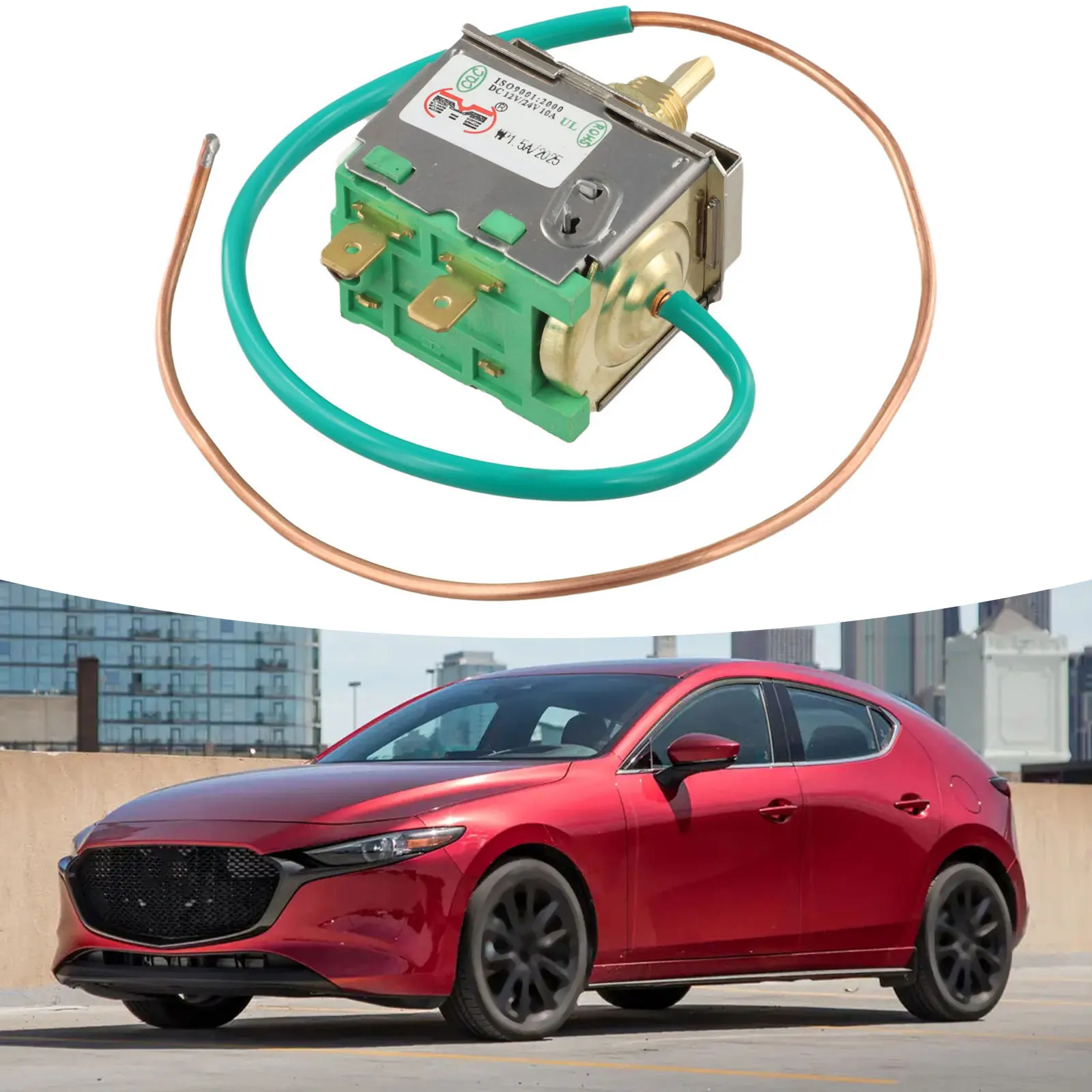 As Shown In The Figure Car Air Conditioning Sensor Temperature Monitoring System User-friendly Installation Process