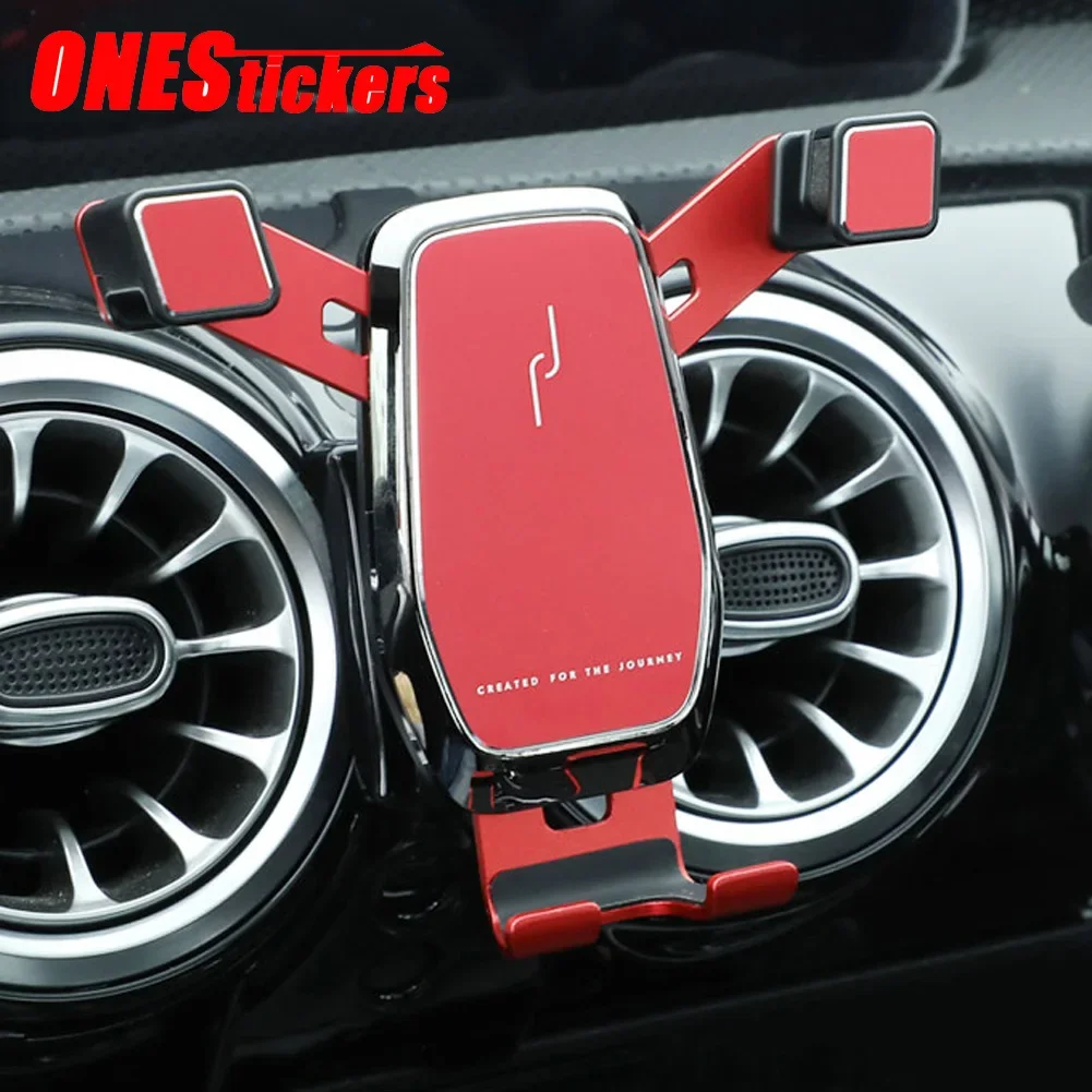 

For Mercedes Benz A CLA Class W177 V177 C118 W118 A180/A200/A220/250 Car Mobile Phone Holder Air Outlet Snap Bracket Accessories