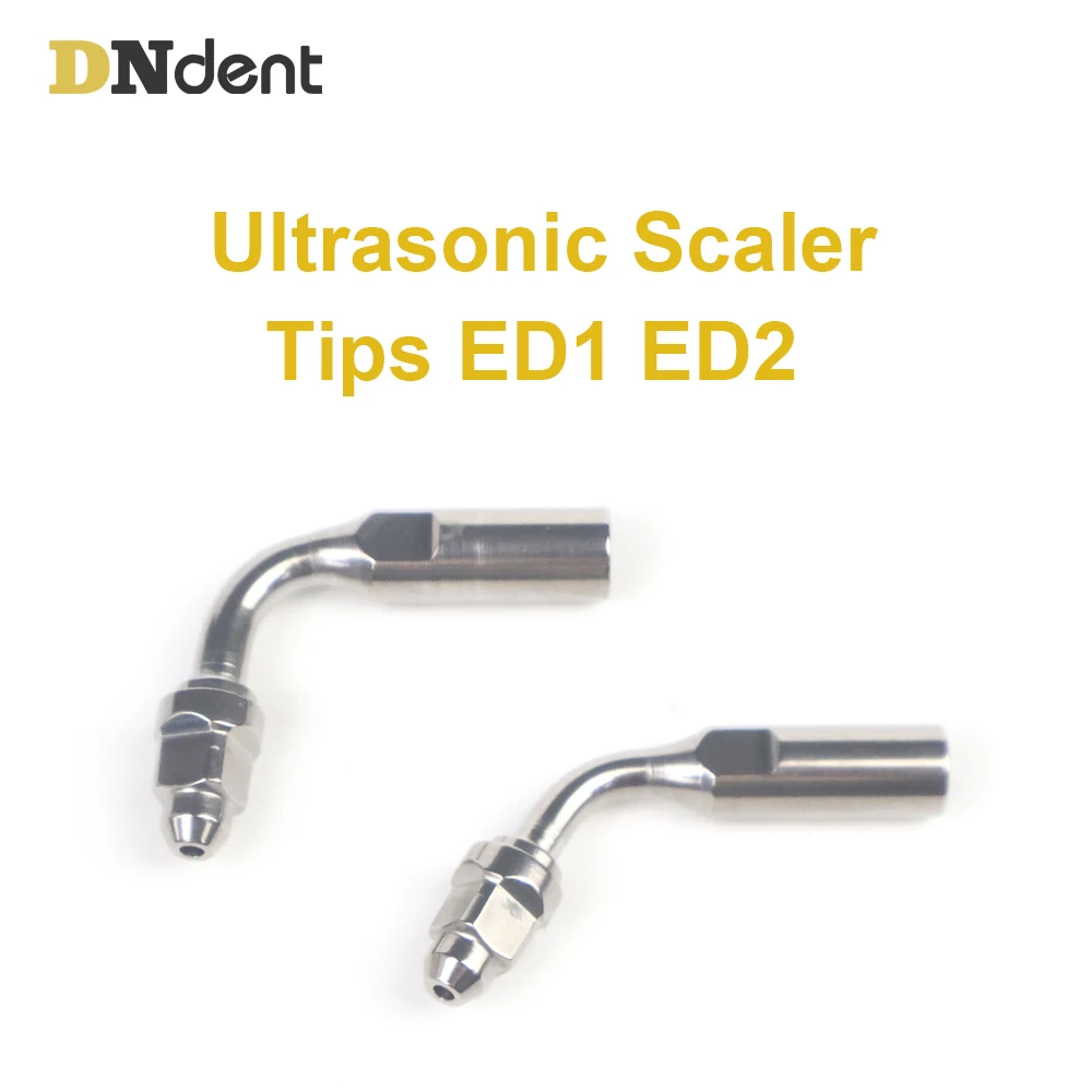

N*K SATELEC Woodpecker DTE Series Fit Dental Ultrasonic Scaler Root Canal Tip Endodontic Tips ED1 ED2