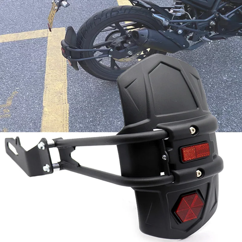 For Kawasaki Z125 ER6N ER4N ER6F ER6 er6n er6f Motorcycle Accessories Rear Fender Mudguard Mudflap Guard Cover