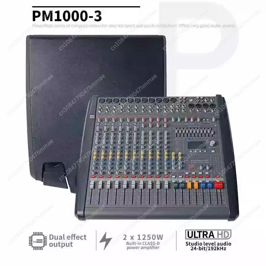 

Профессиональный аудиомикшер, блок эффектов DSP, совместимый с PM1000-3 99, микшерная консоль для сценических выступлений с эффектами реверберации