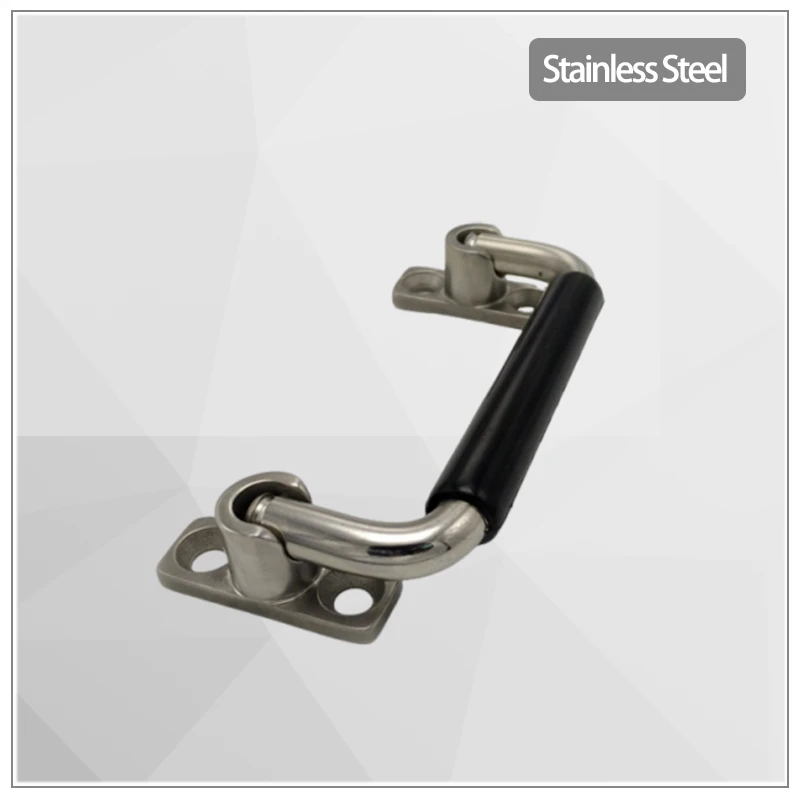 

304 Stainless Steel Folding U-Shaped Handle Precision Positioning Base Handle Industrial Machinery Equipment Cabinet Handle