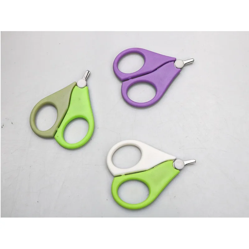 Safe Baby Nail Clipper Scissors Set for Newborn Infant Manicure Care Tool Prevent scratching the face Baby Nail Care Tools - view 2