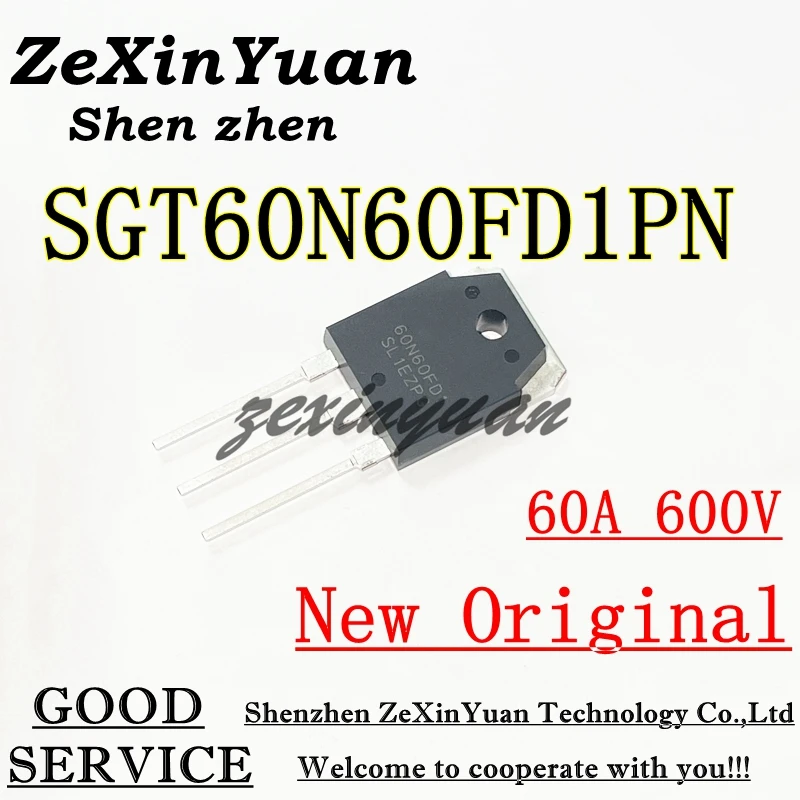 2PCS/5PCS/10PCS  100% New original SGT60N60FD1PN  SGT60N60FD1 60N60FD1 600V 60A TO-3P