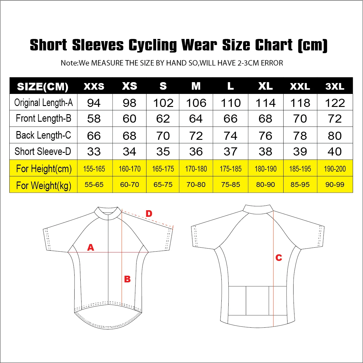 Unisex Short Sleeve MTB Jersey 6