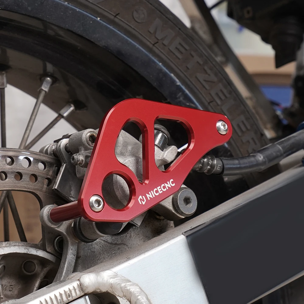 NICECNC For Honda XR650R 2000-2007 CR125 CR250R 1997-2001 CR 125 250R XR 650R Motocross Rear Brake Caliper Guard Protector - view 6
