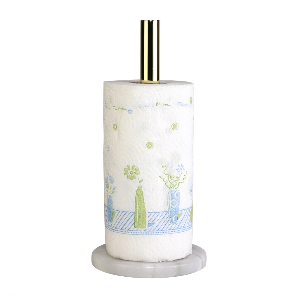 Sturdy Construction Kitchen Paper Towel Holder Reliable And Long-lasting Versatile Towel Roll Holder white