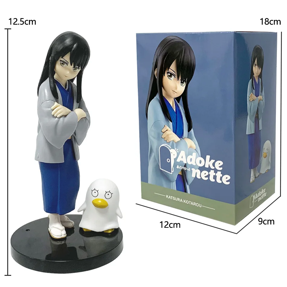 Nuovo In magazzino 14 CENTIMETRI Anime Gintama Figura Sakata Gintoki Katsura Kotarou Modello di Animazione Giocattoli Regali Collezione Decorazione Ornamenti