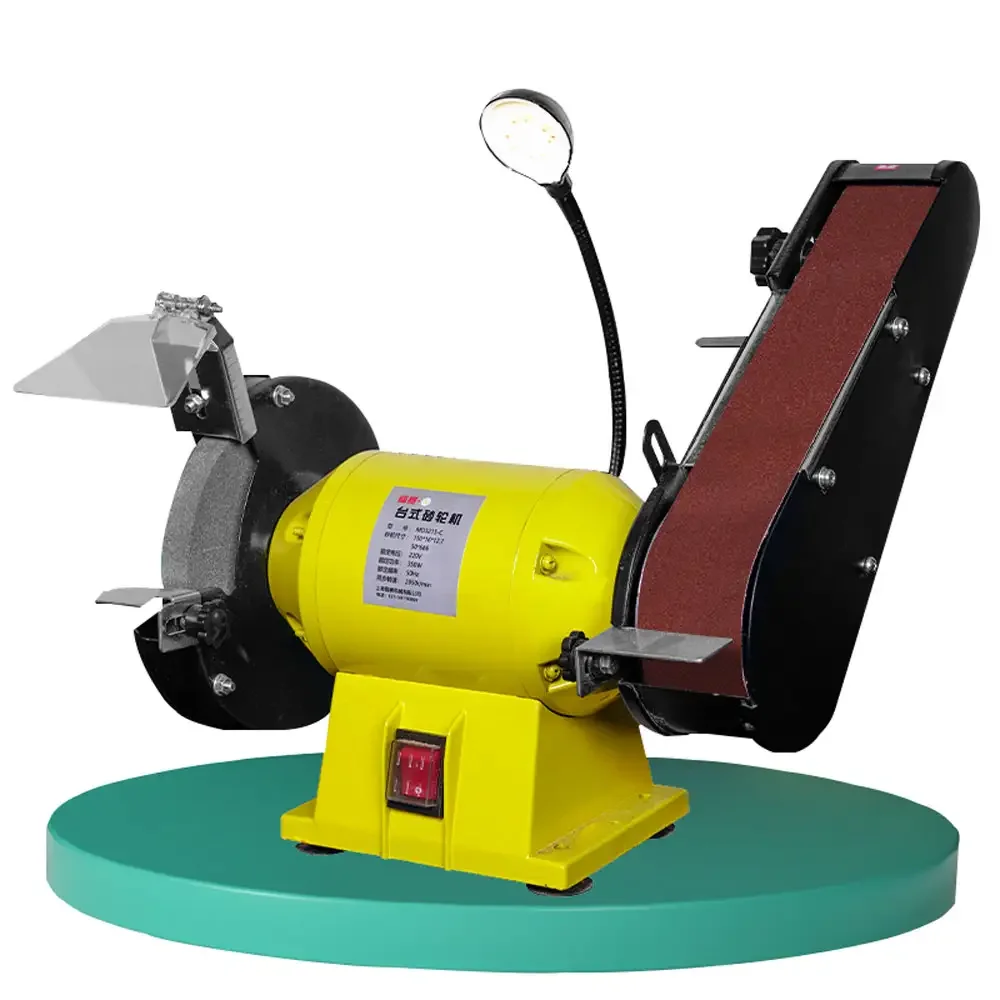 MD3215C   350Wmini Home Use DIY Electric Belt and Disc Sander Wood Working Grinding Machine