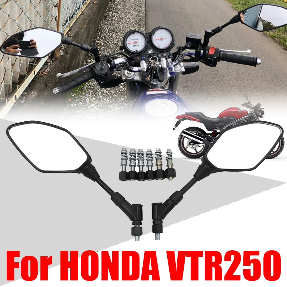 Voor Honda Vtr250 Vtr 250 Motoraccessoires Achteruitkijkspiegels Zijspiegel Achteruitkijkspiegel Achteruitkijkspiegels Motoronderdelen