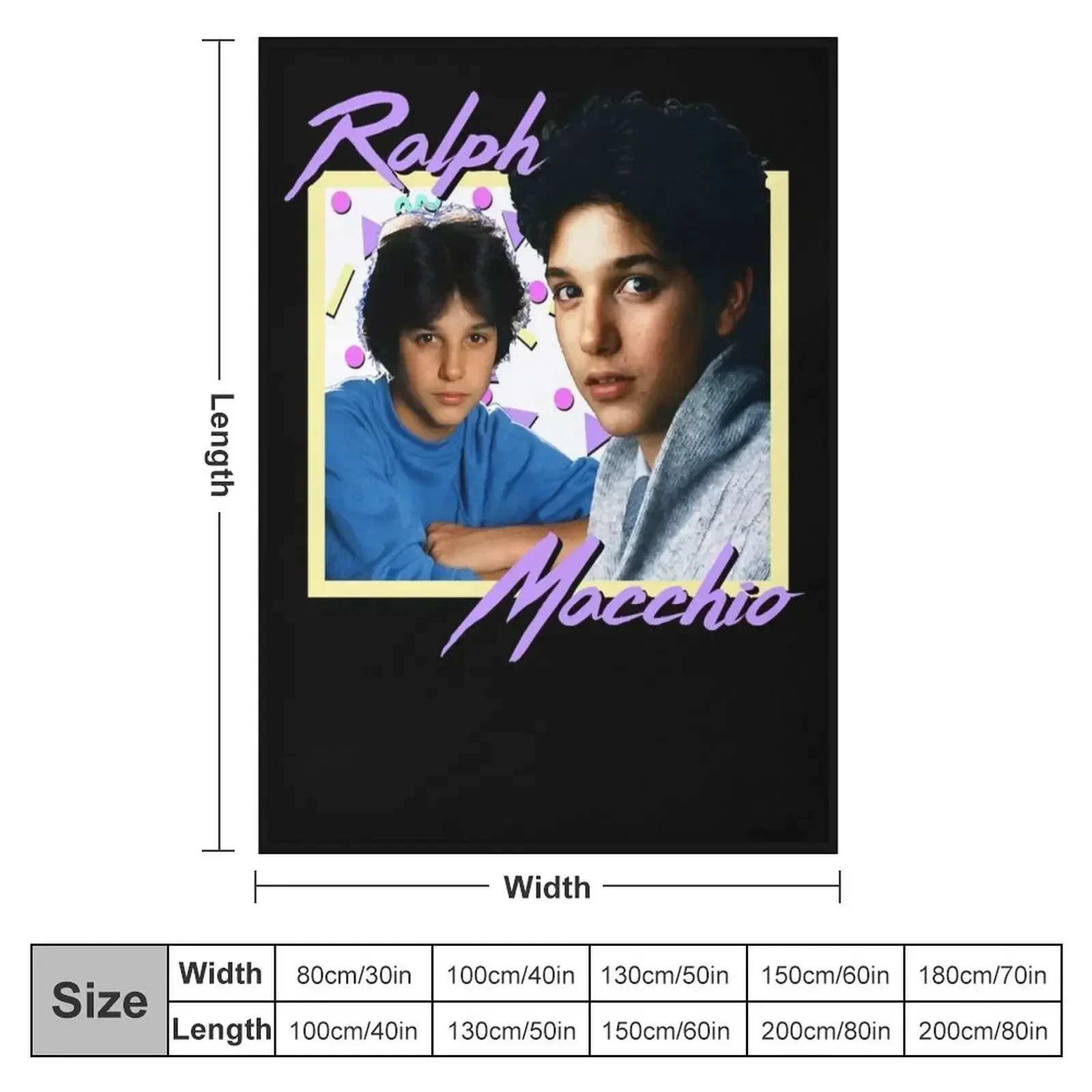 80s Ralph Macchio Essential T-Shirt Throw Blanket Decorative Sofa Flannel Quilt Plaid blankets ands christmas gifts Blankets