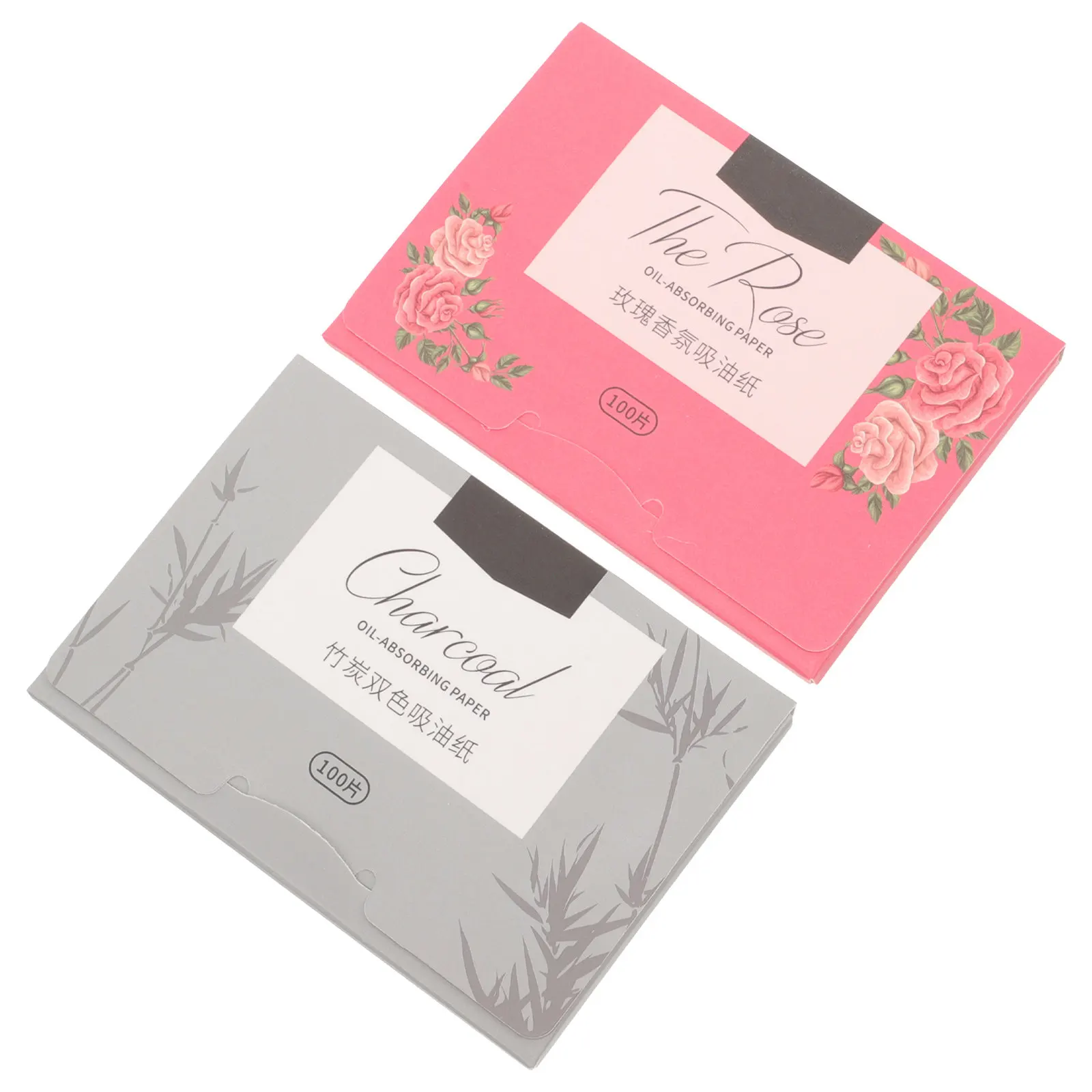 2Packs Facial Oil Absorbing Sheets Super Absorbent for Oily Skin Blackhead Prone Oil Tea Bamboo