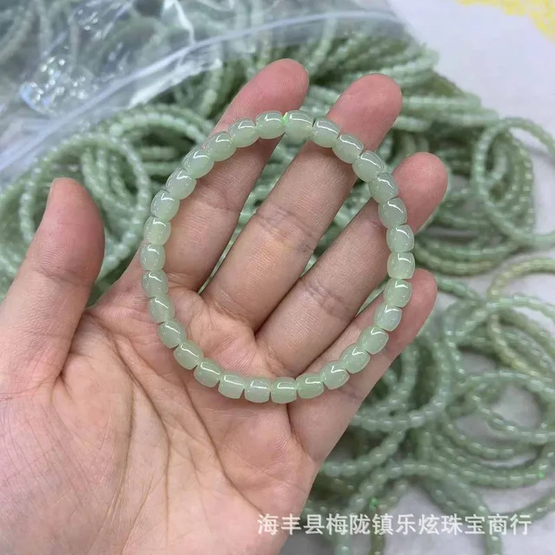 Qinghai And Hetian Jade Small Bracelet In Color, Stringing Loose Bead Accessories